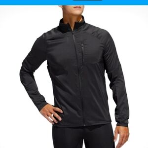 Adidas Performance Solar Jacket Black Breathable Reflective Sz M D73188